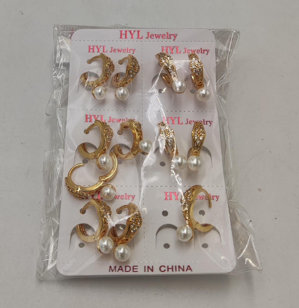 Women's Fashion Pearl Earring - Zambeel