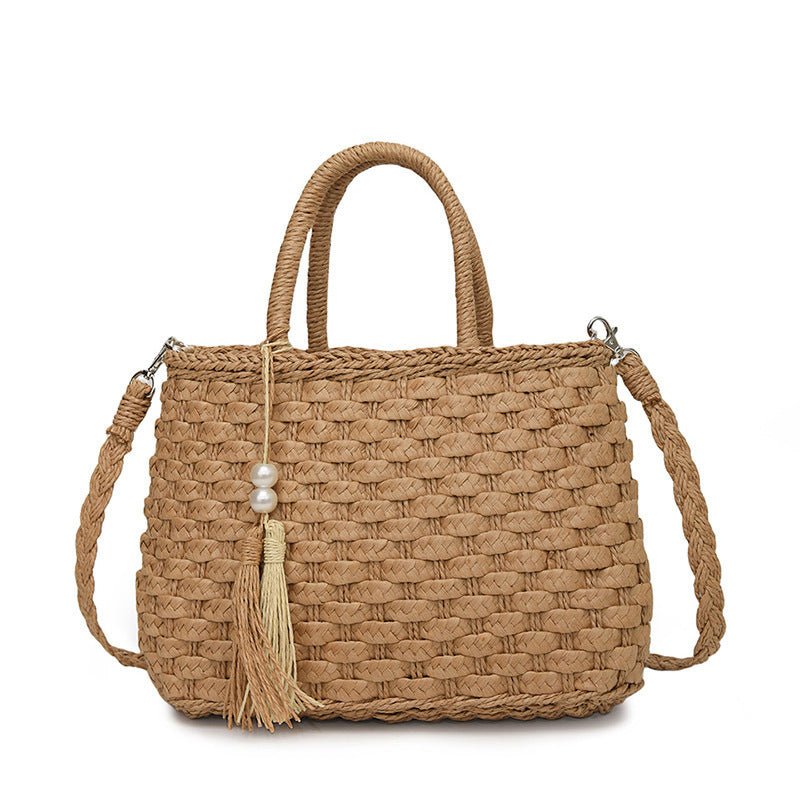 Women's Fashion Personality Hand - Carrying Woven Bag - Zambeel