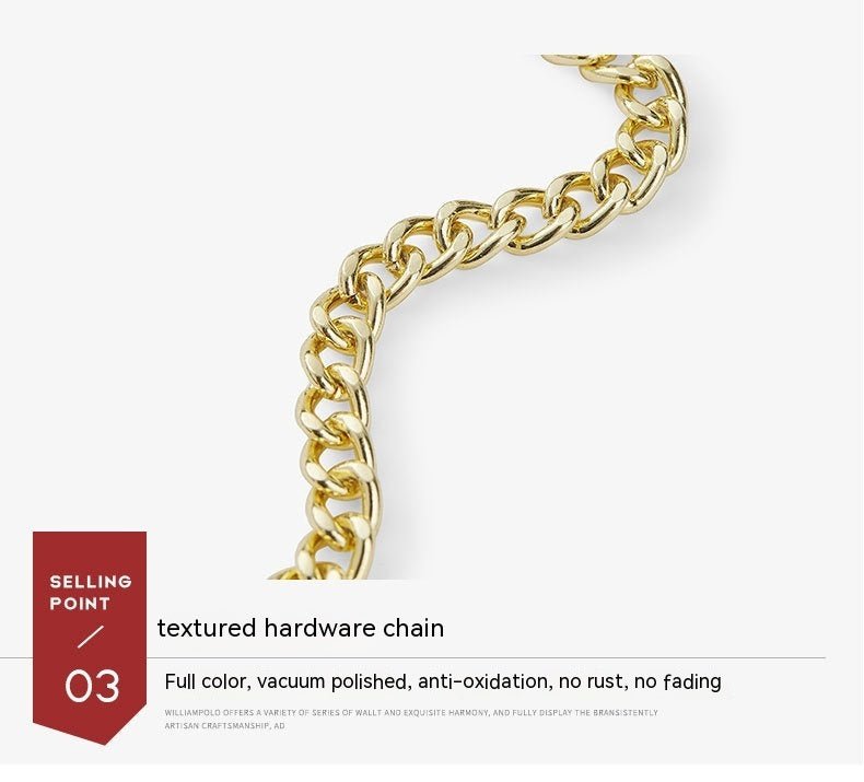 Women's Leather Mini Women's Bag Classic Mobile Phone Bag Messenger Bag - Zambeel