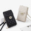 Women's Leather Mini Women's Bag Classic Mobile Phone Bag Messenger Bag - Zambeel