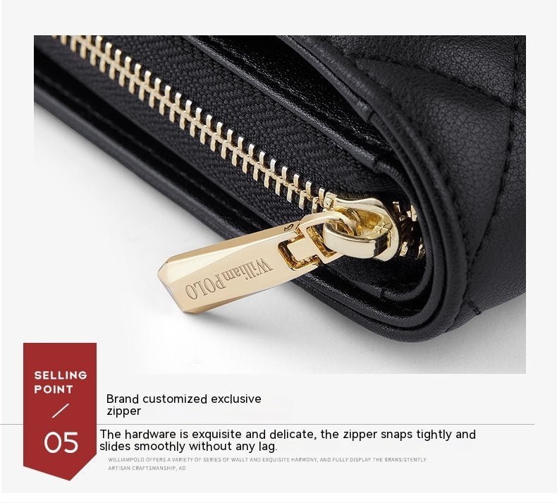 Women's Leather Mini Women's Bag Classic Mobile Phone Bag Messenger Bag - Zambeel