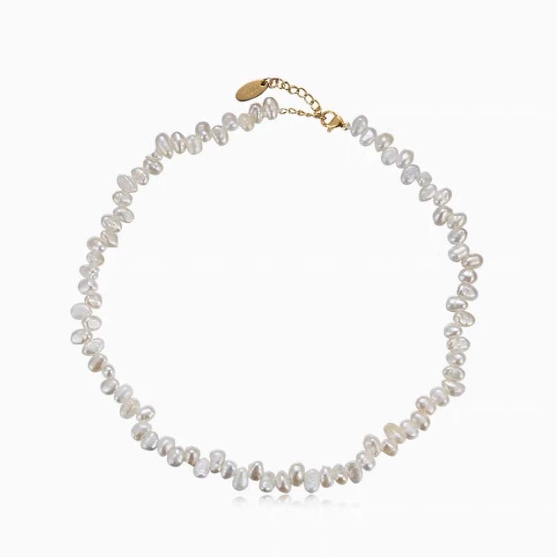 Women's Pearl Necklace Natural Niche - Zambeel