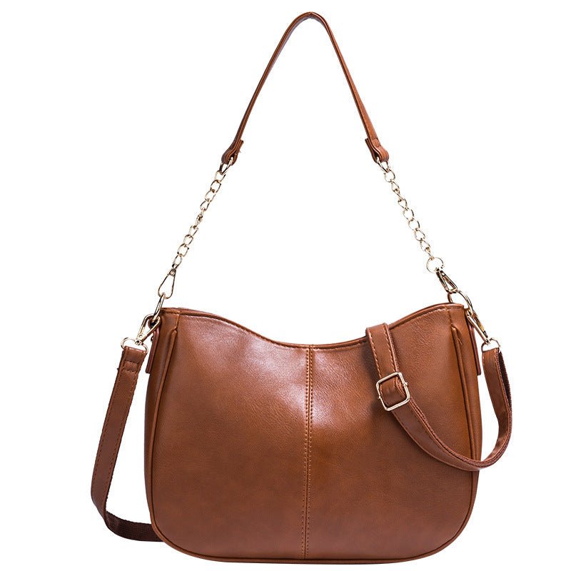 Women's Simple Fashion Shoulder Messenger Bag - Zambeel