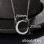 Women's Stylish Simple And Versatile Moon Necklace - Zambeel