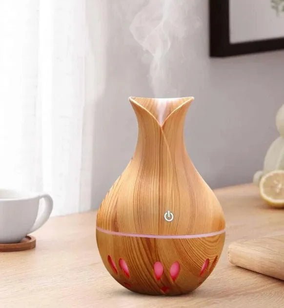 Wood Grain Aroma Humidifier - Zambeel