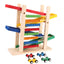 Wood Toy - Wooden Abacus & Car Slide Learning Toy - Zambeel