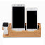 Wooden Charging Station Phone Holder - Zambeel