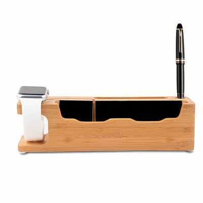 Wooden Charging Station Phone Holder - Zambeel
