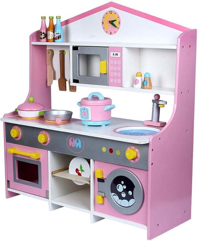 Wooden Kitchen Set Toy © - Zambeel
