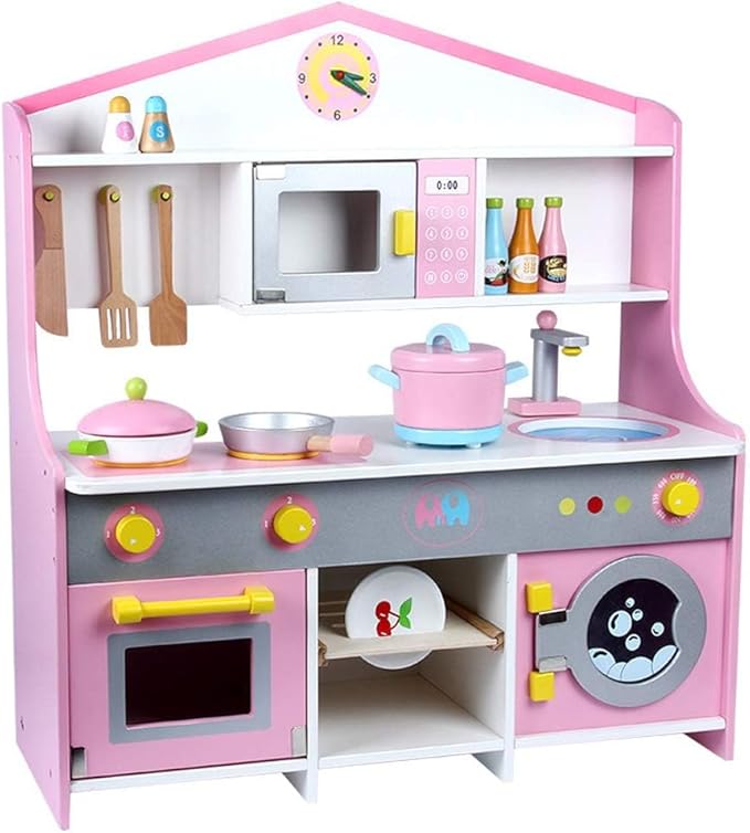 Wooden Kitchen Set Toy © - Zambeel