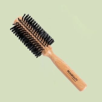 Wooden Round Hair Brush (793) - Zambeel