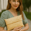Woven Straw Clutch - Zambeel