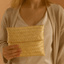 Woven Straw Clutch - Zambeel
