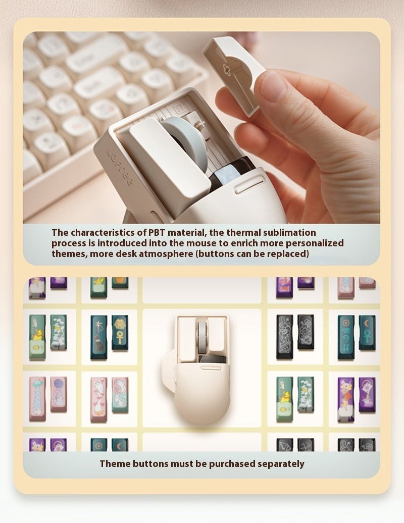 Xiaoqiao Three Mode Wireless Mouse - Zambeel