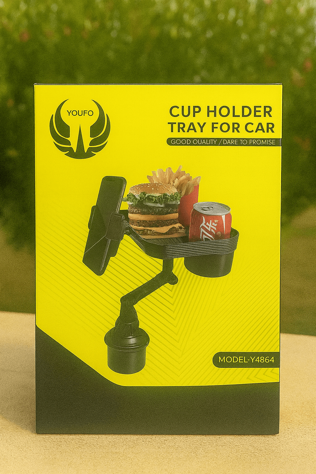 YOUFO - Cup Holder Tray for Car - Zambeel