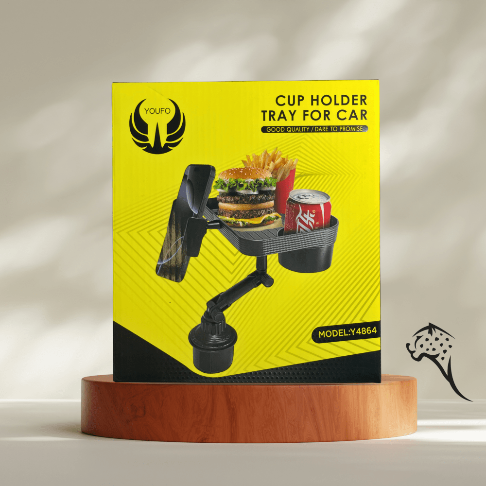 YOUFO - Cup Holder Tray for Car - Zambeel