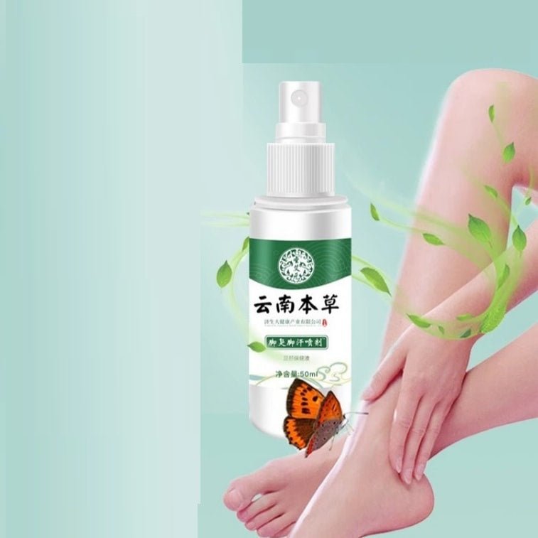 Yunnan - Herbal Foot Odor & Sweat Control Spray - Zambeel