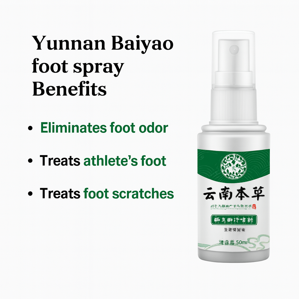 Yunnan - Herbal Foot Odor & Sweat Control Spray - Zambeel