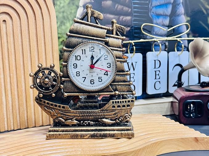 YYJ Clock - Sailboat - Shaped Alarm Clock - Zambeel