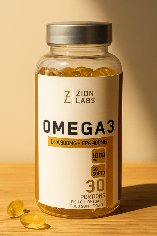 Zion Labs - Omega 3 Fish Oil (Original) - Zambeel