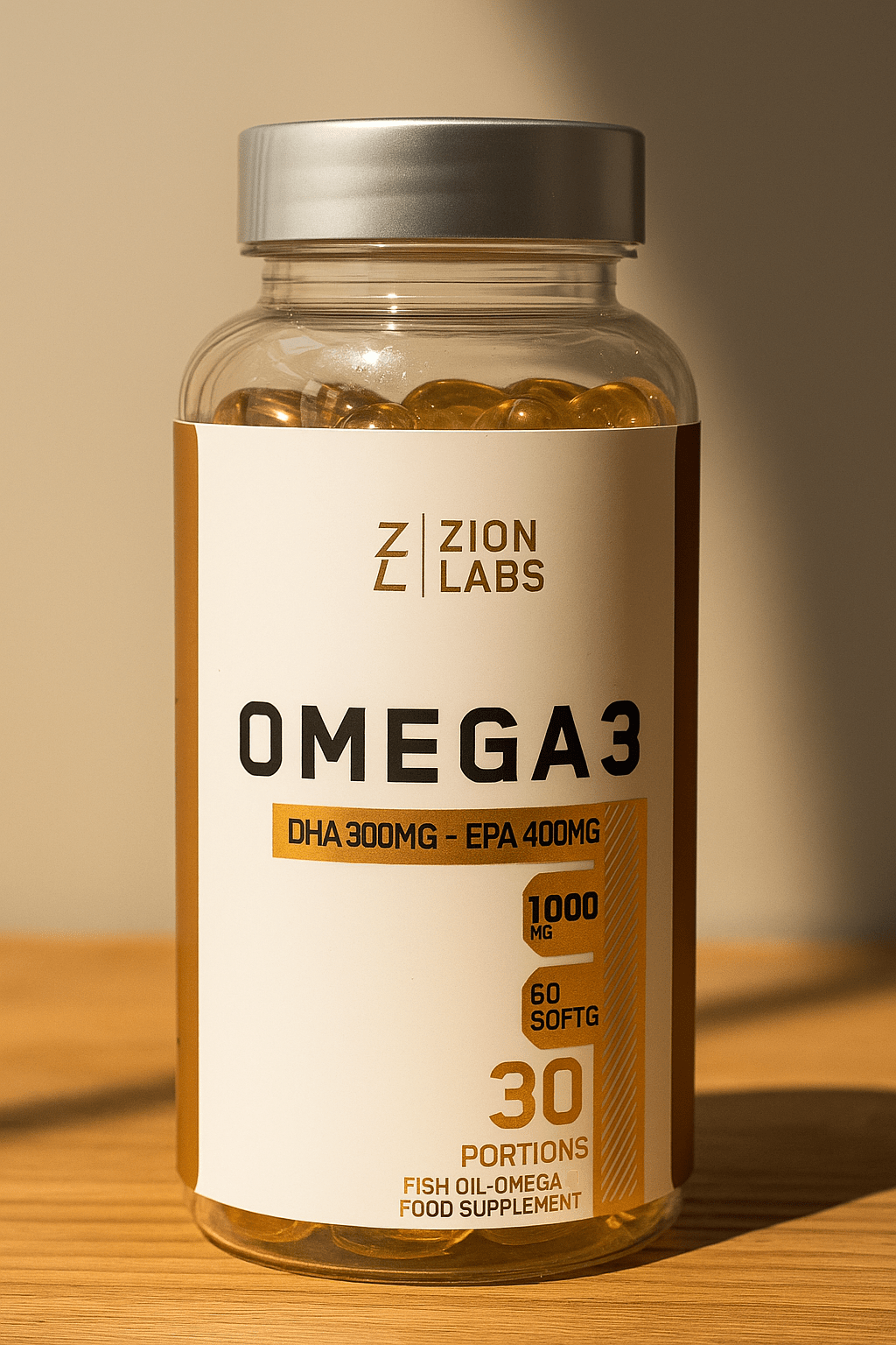 Zion Labs - Omega 3 Fish Oil (Original) - Zambeel