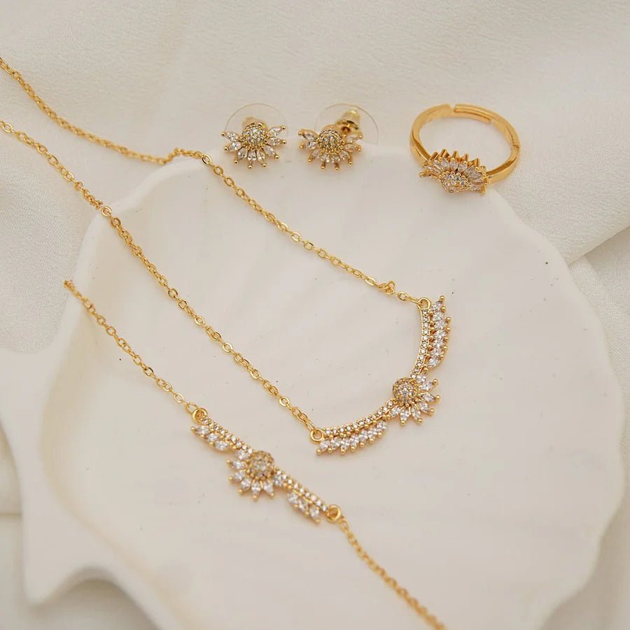 Zirconia Pendant Set - Zambeel